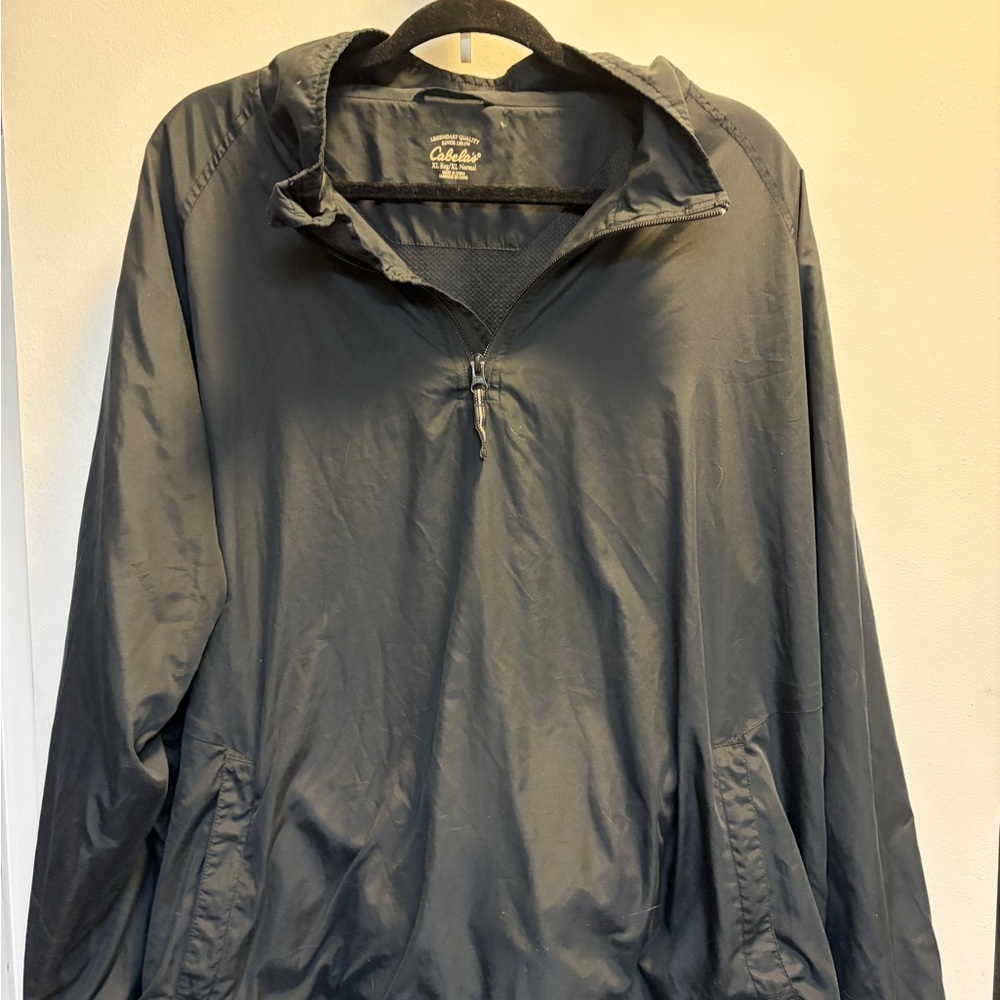 Cabela's Men's Charcoal Windbreaker